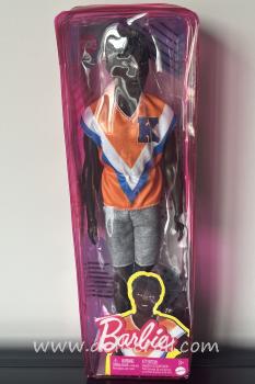 Mattel - Barbie - Fashionistas #203 - Sporty Orange Jersey - Ken - Doll